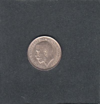 Beschrijving: 3 Pence EDWARD V